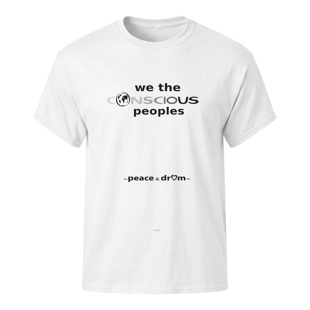"we the CONSCIOUS peoples"